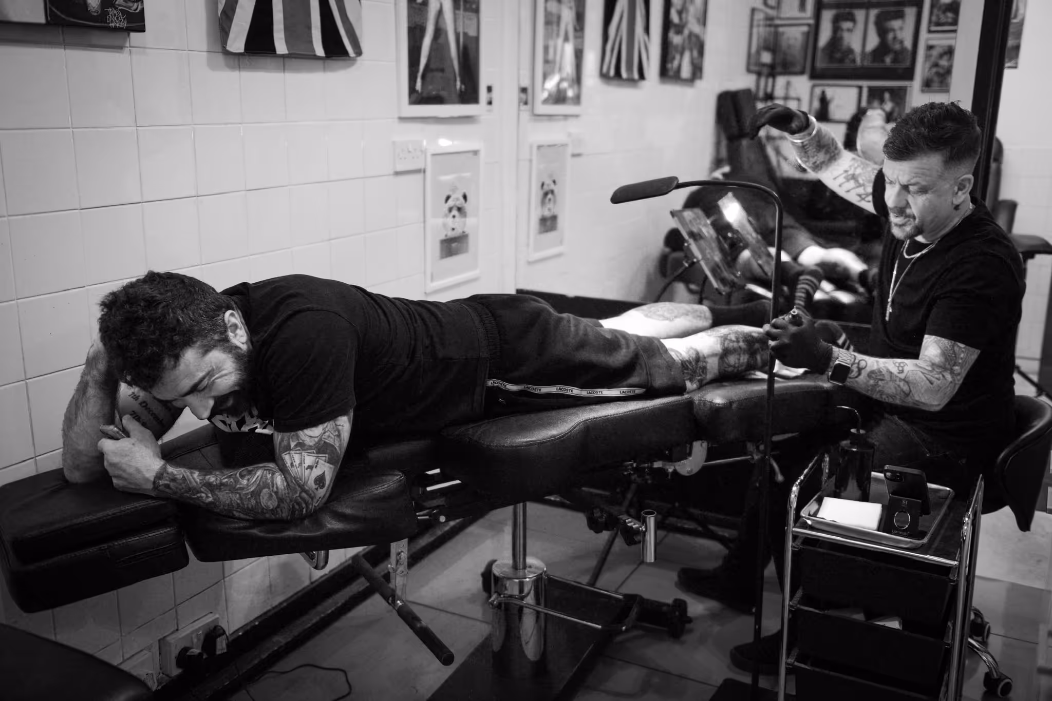Tattooing Session